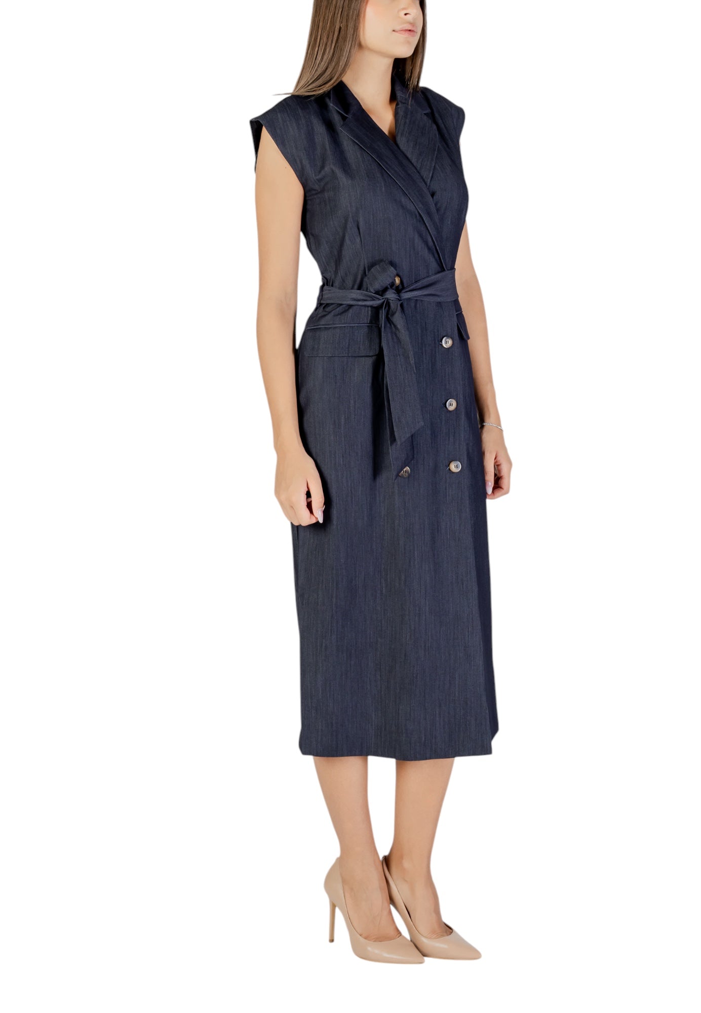 Ichi Robe femme Robes — blue