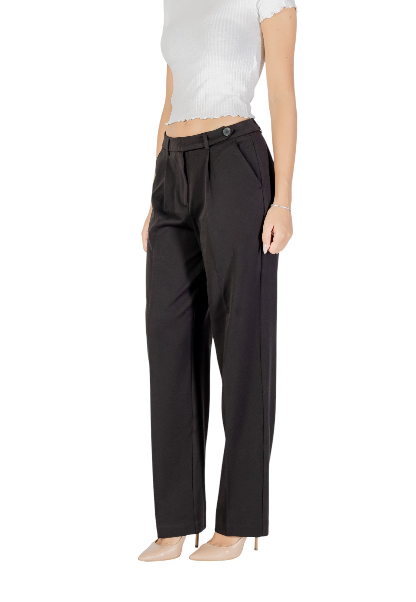 Only Pantalon femme Pantalons — black