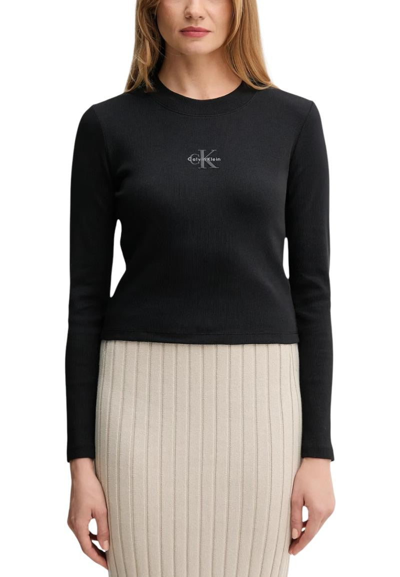 Calvin Klein Jeans Pull femme — black