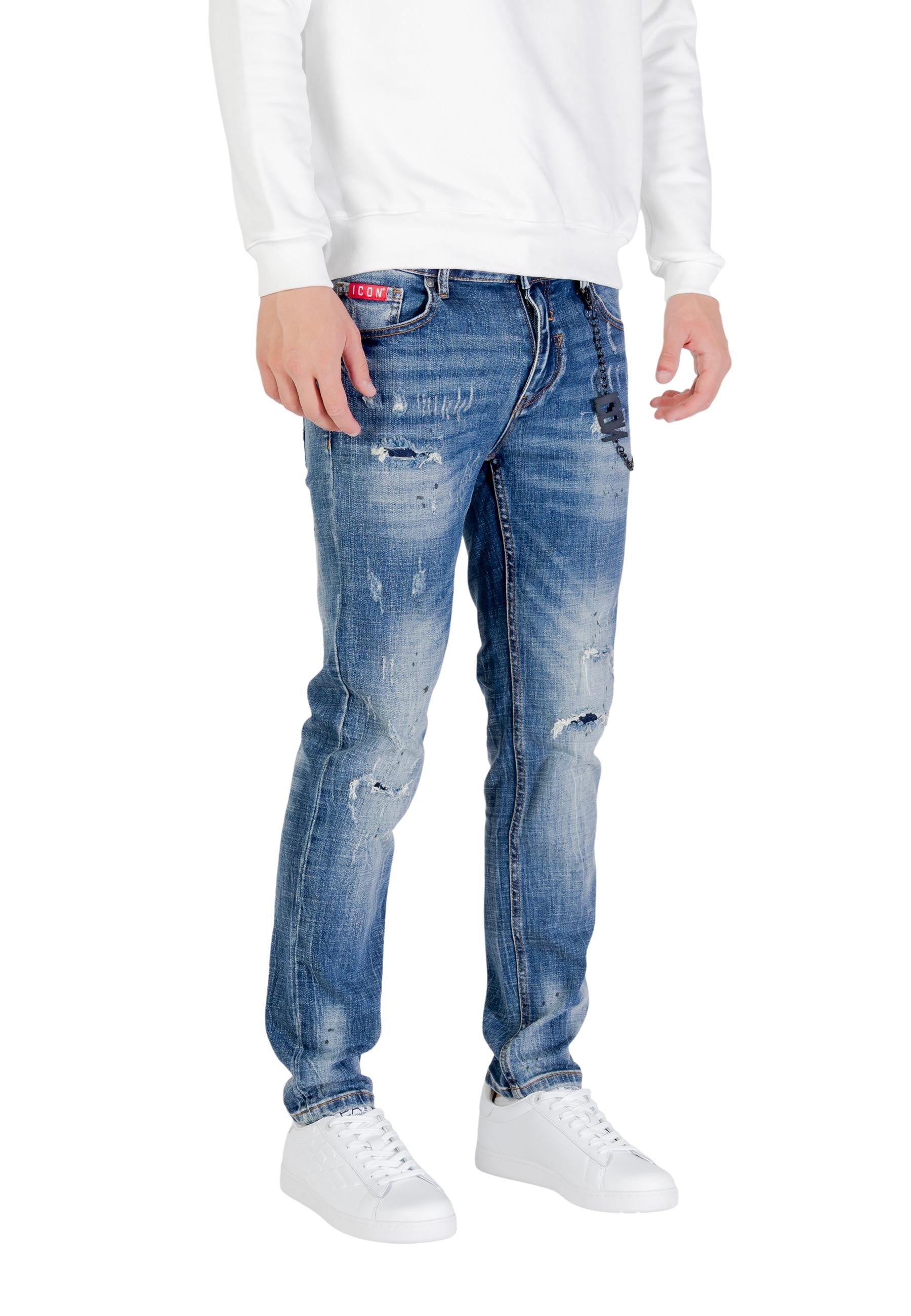 Icon Jean homme — blue