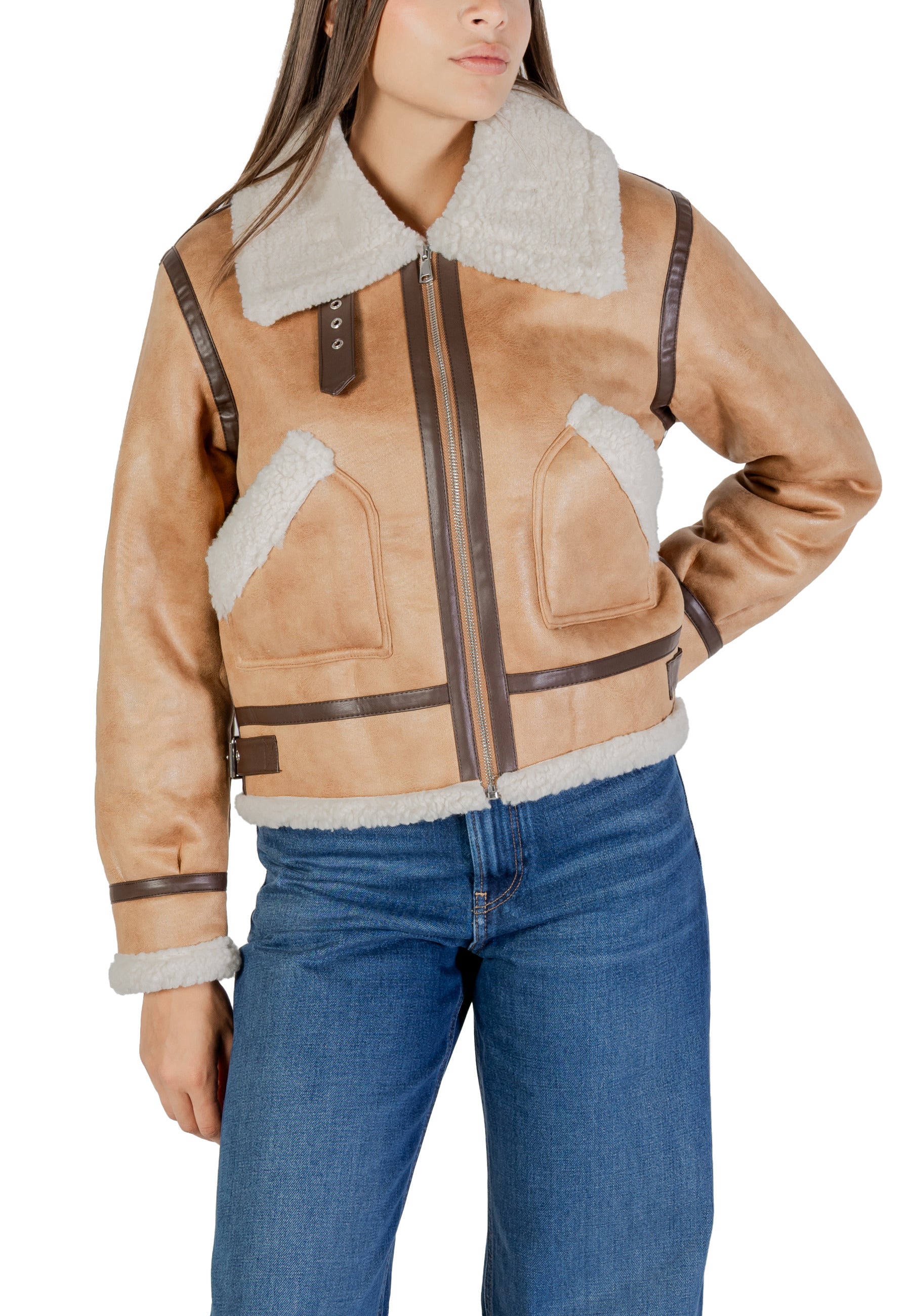 Choral Vêtement femme Jaquettes — beige