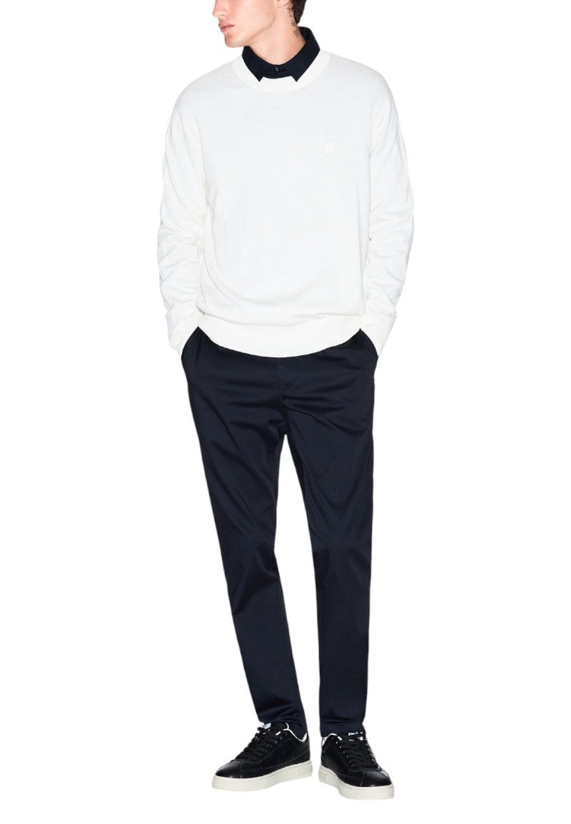 Armani Exchange Pull homme — white