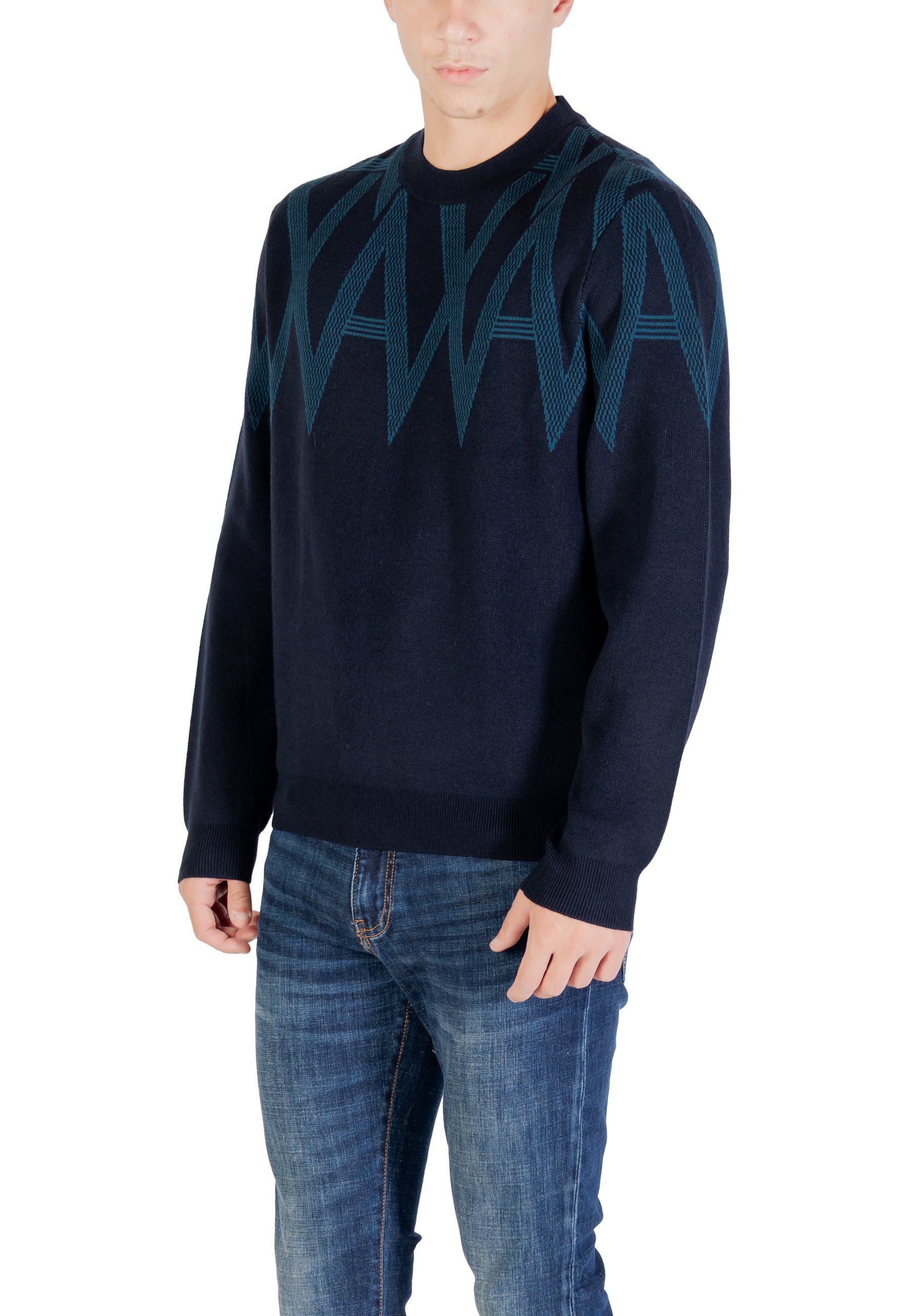 Armani Exchange Pull homme — blue