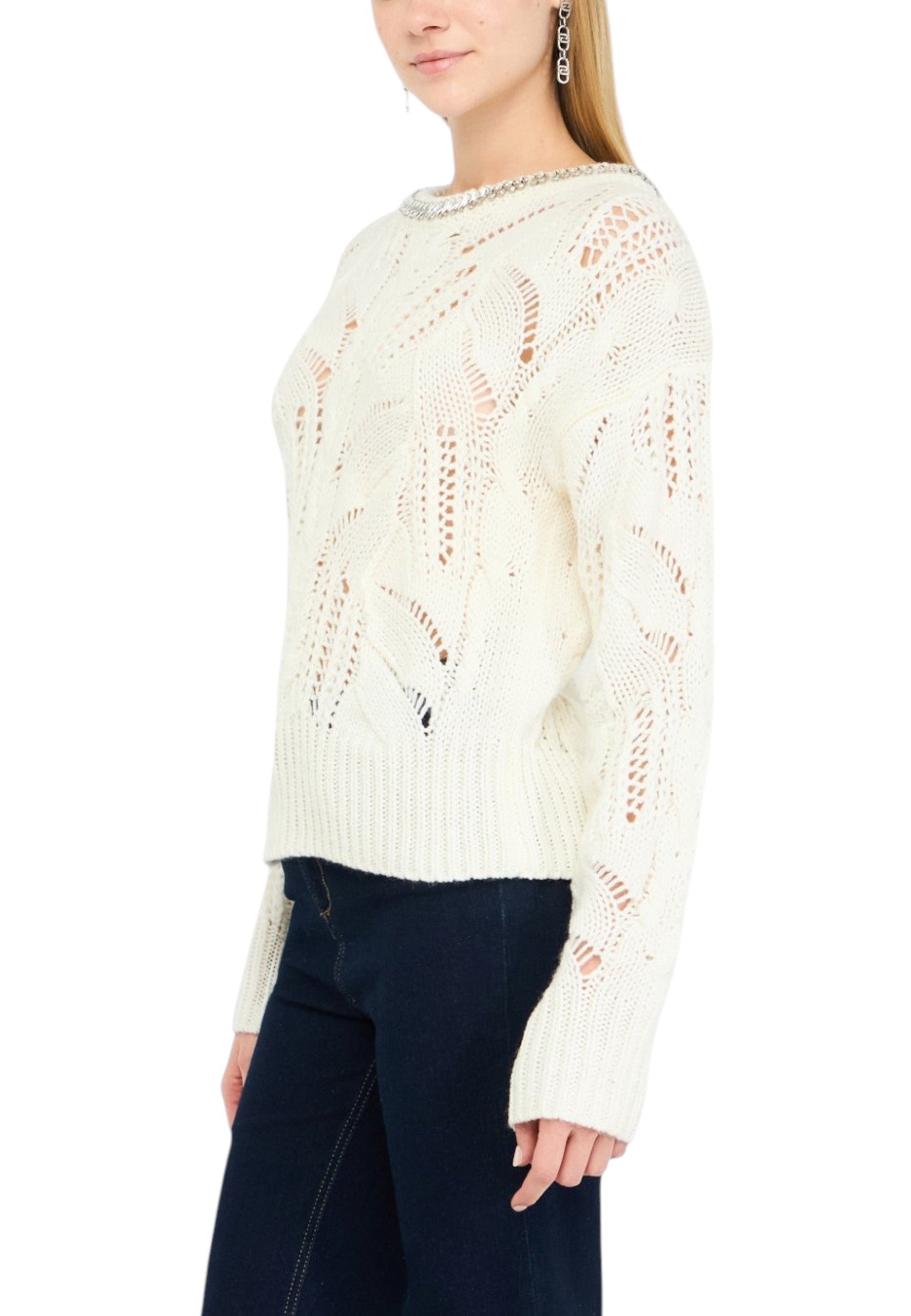 Liu Jo Pull femme — white