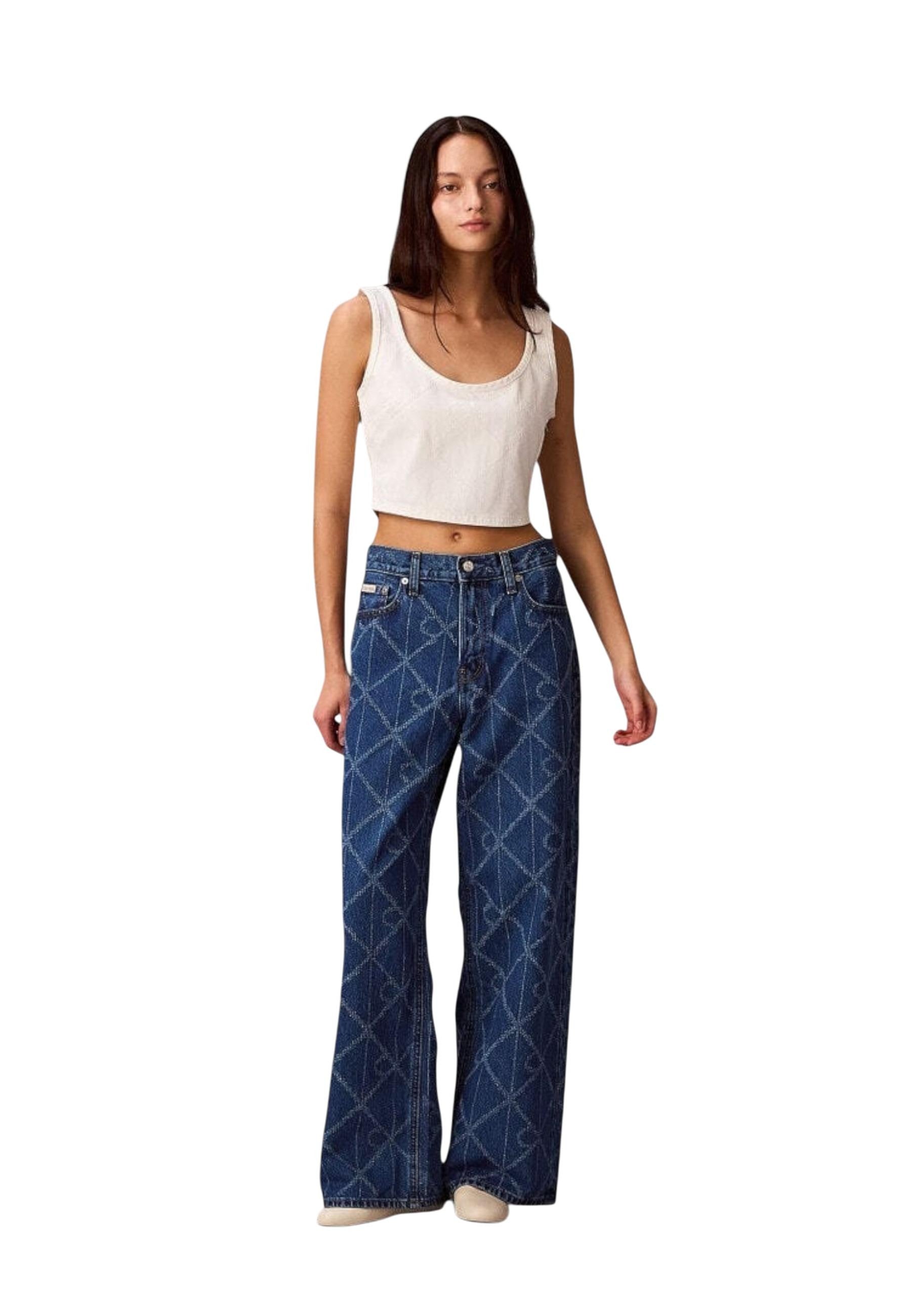Calvin Klein Jeans Jean femme — blue