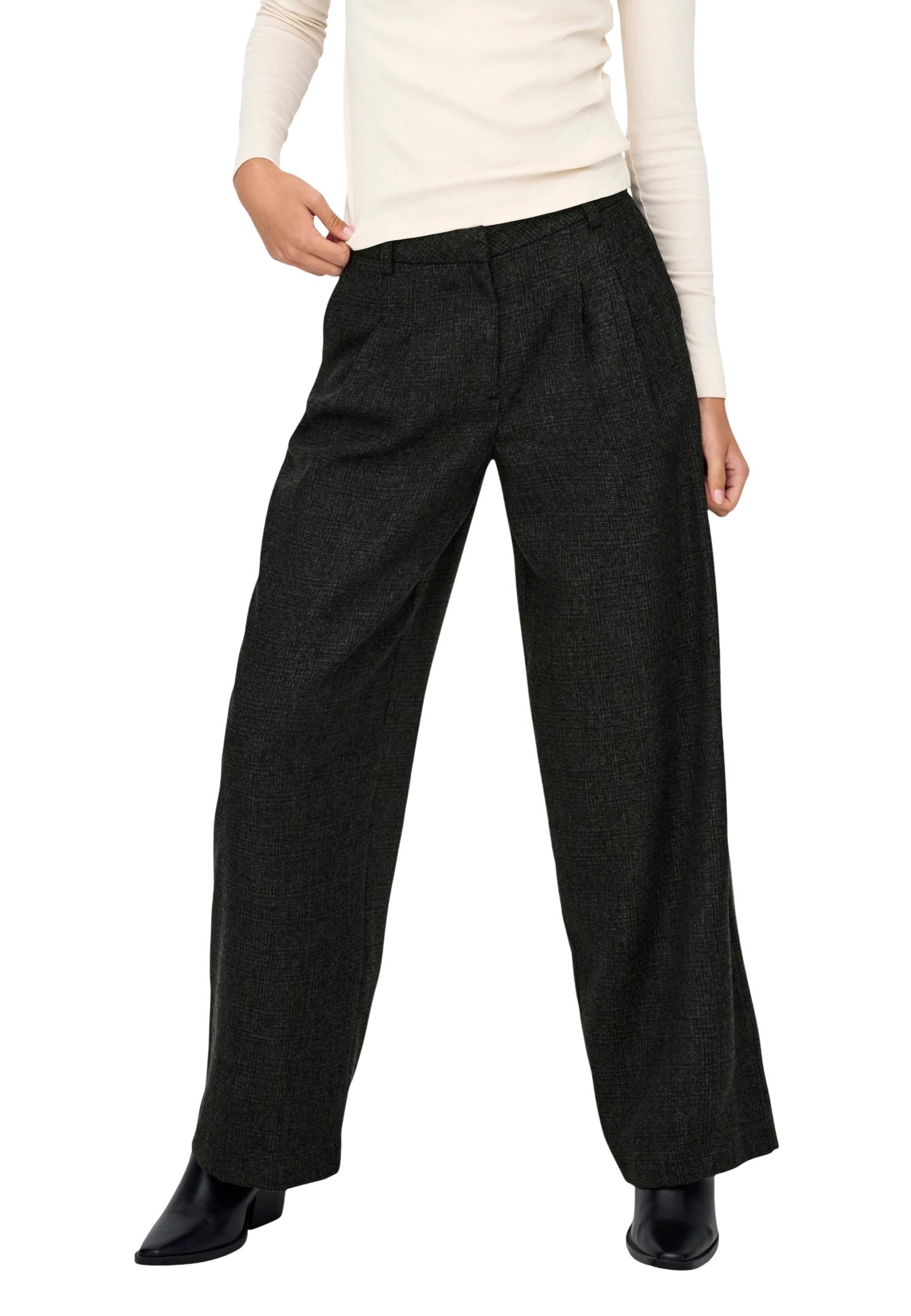 Jacqueline De Yong Pantalon femme Pantalons — black