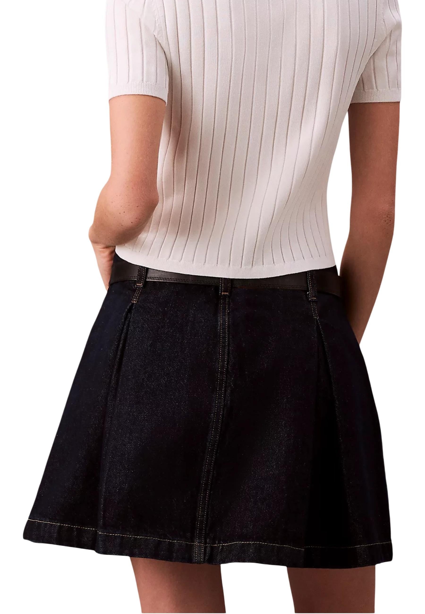 Calvin Klein Jeans Jean femme Jupes — black