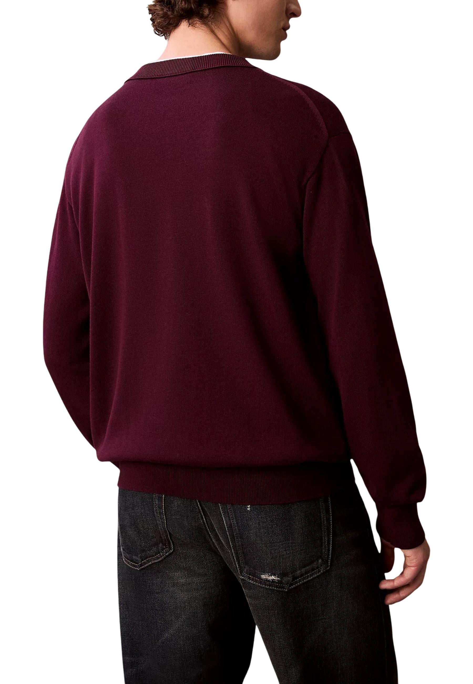 Calvin Klein Jeans Pull homme — purple
