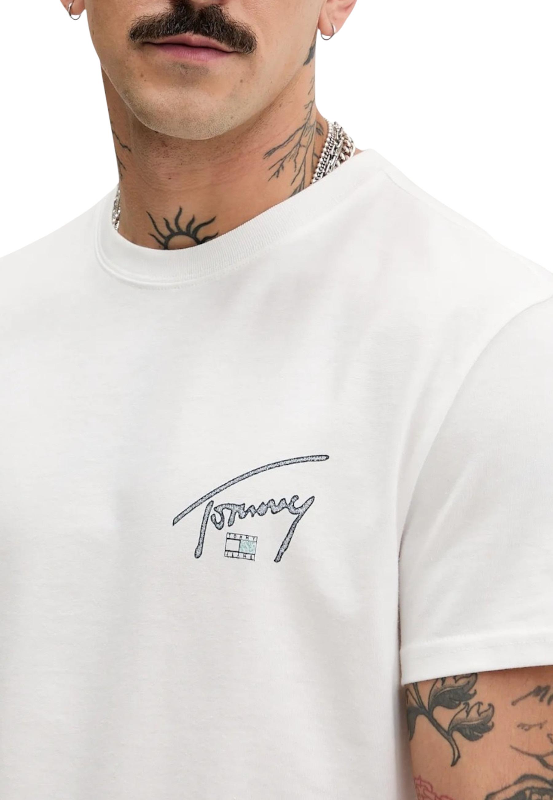 Tommy Hilfiger Jeans T-shirt homme — white
