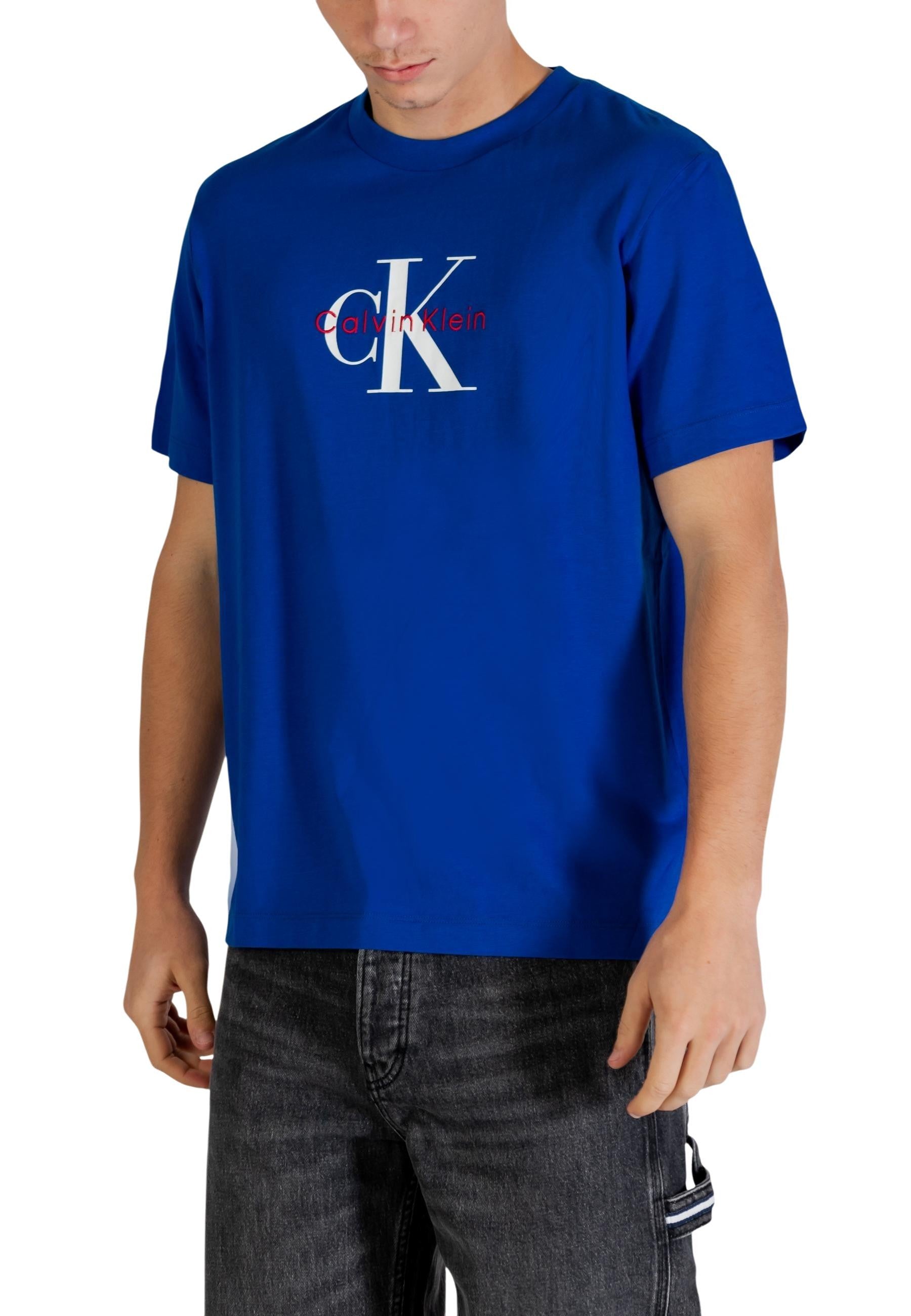 Calvin Klein Jeans T-shirt homme — blue