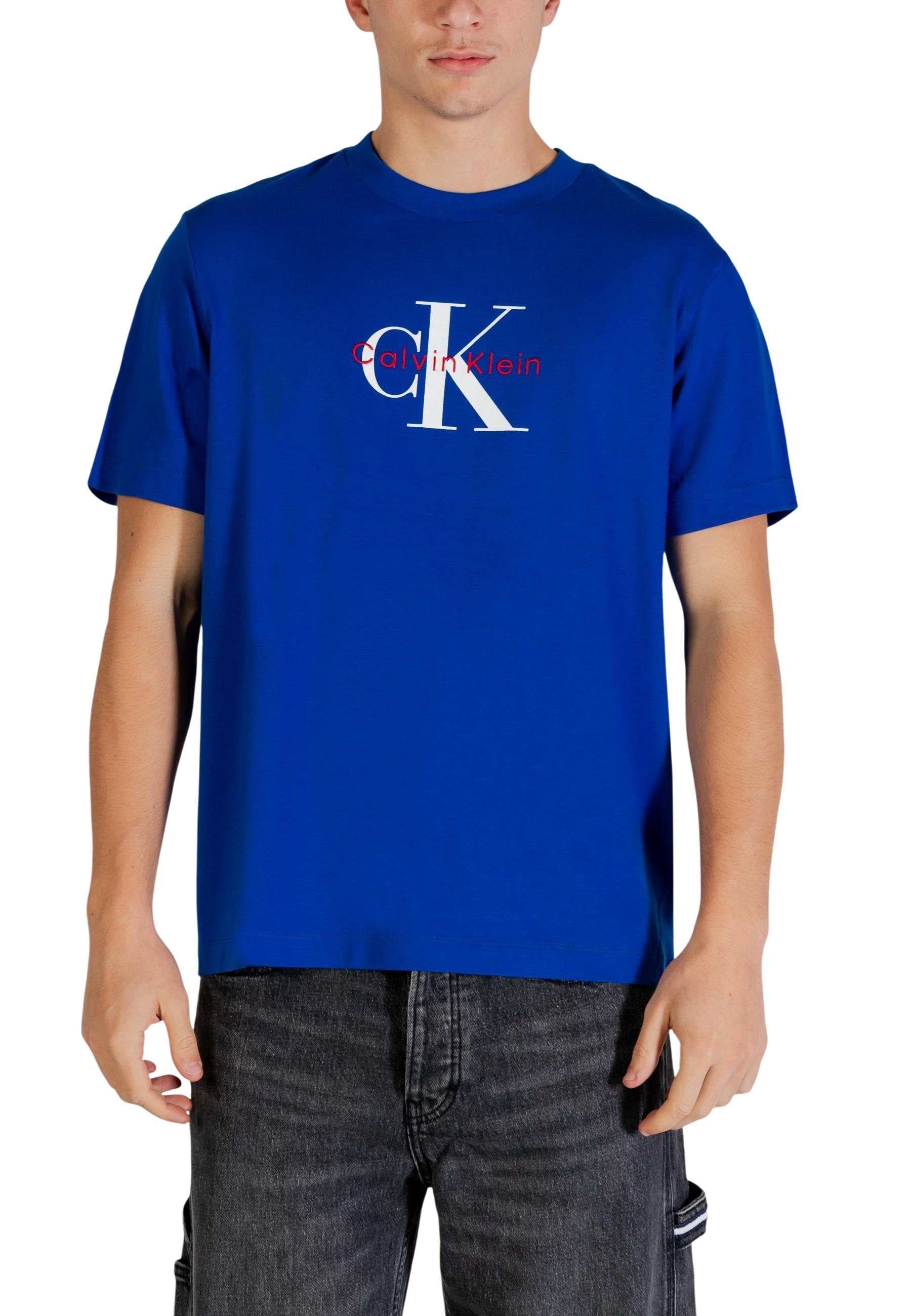 Calvin Klein Jeans T-shirt homme — blue