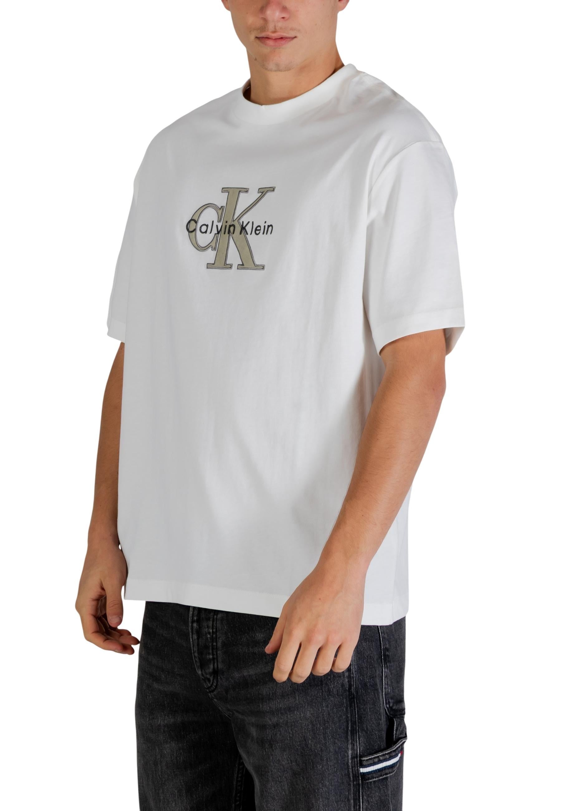 Calvin Klein Jeans T-shirt homme — white