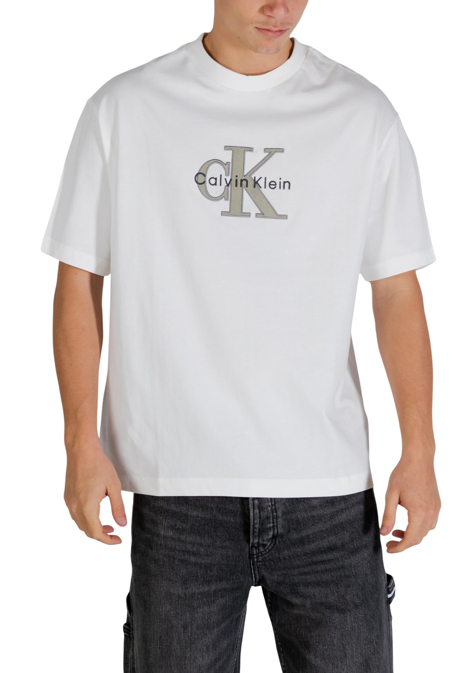 Calvin Klein Jeans T-shirt homme — white
