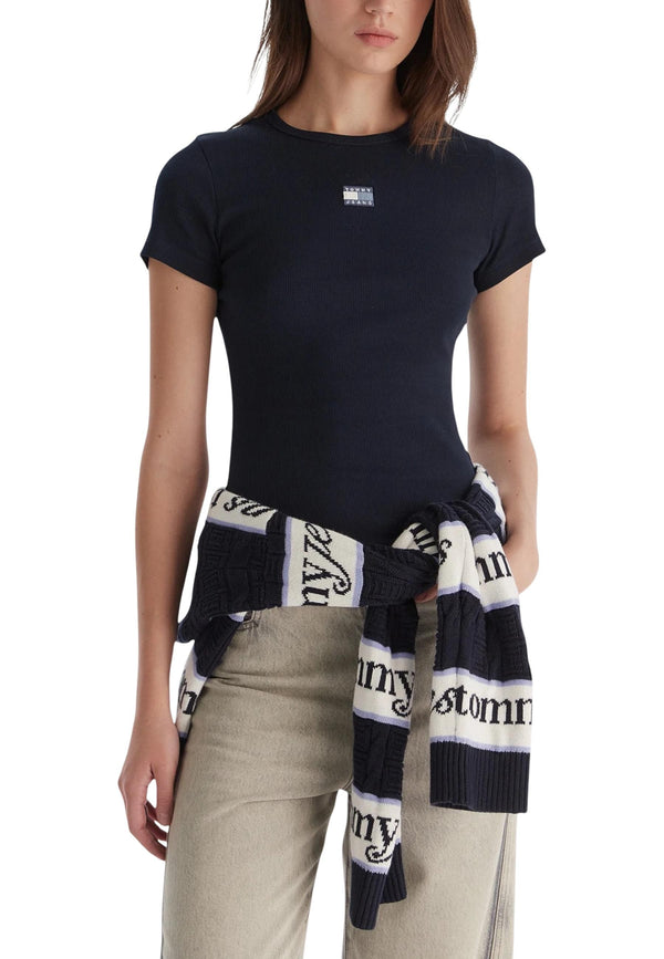 Tommy Hilfiger Jeans T-shirt femme — blue