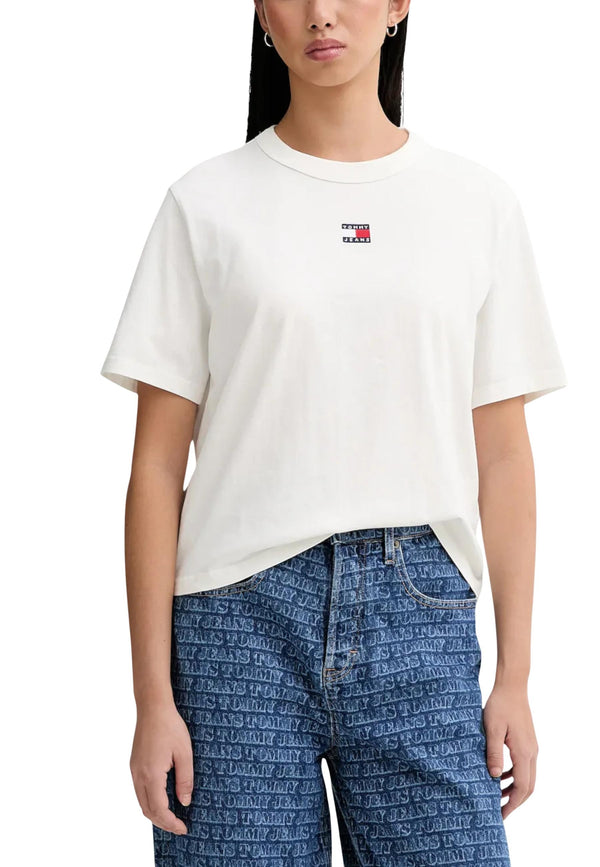 Tommy Hilfiger Jeans T-shirt femme — white