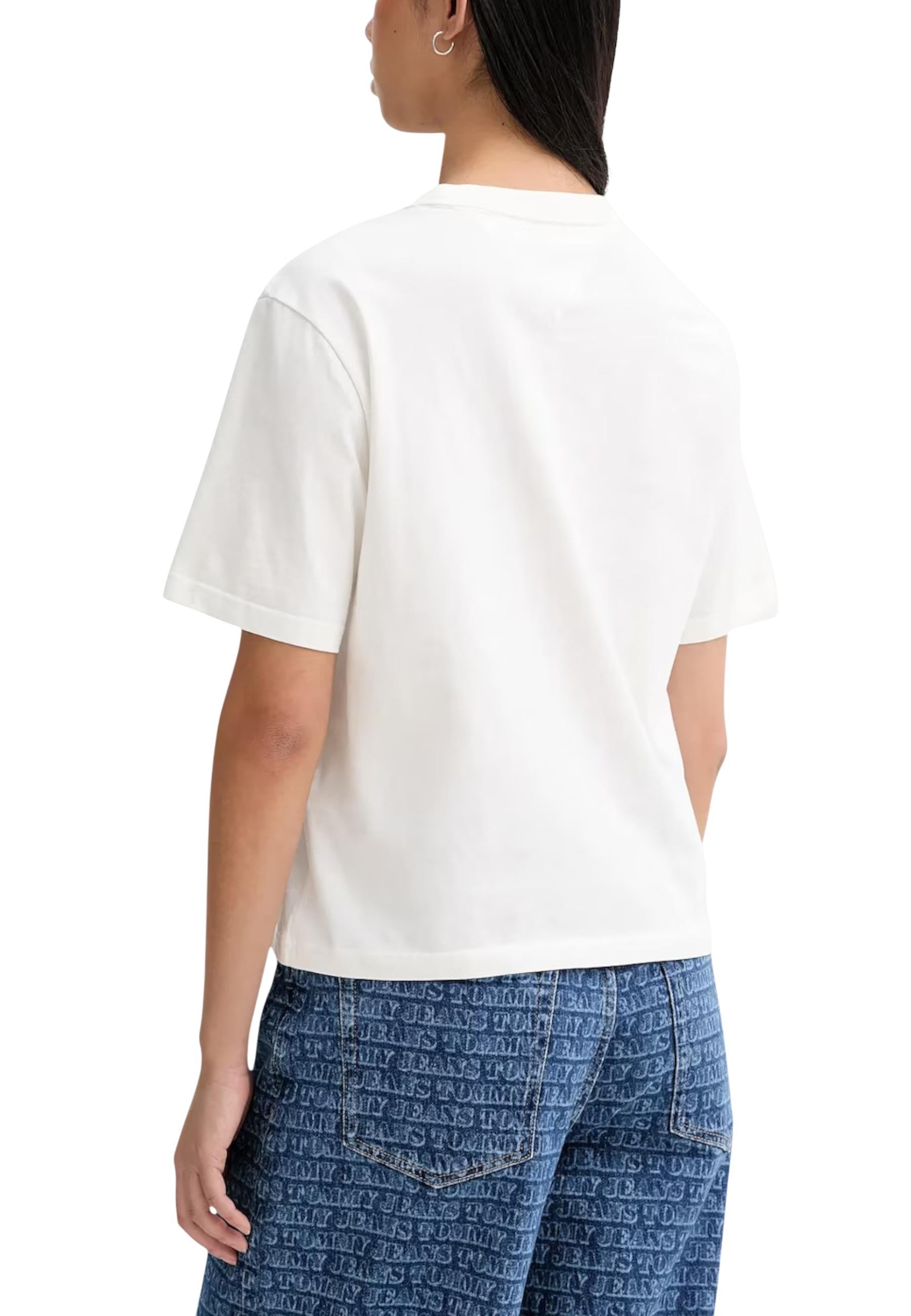 Tommy Hilfiger Jeans T-shirt femme — white