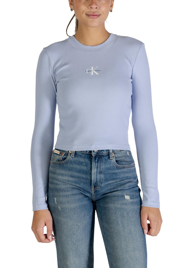 Calvin Klein Jeans T-shirt femme — light blue
