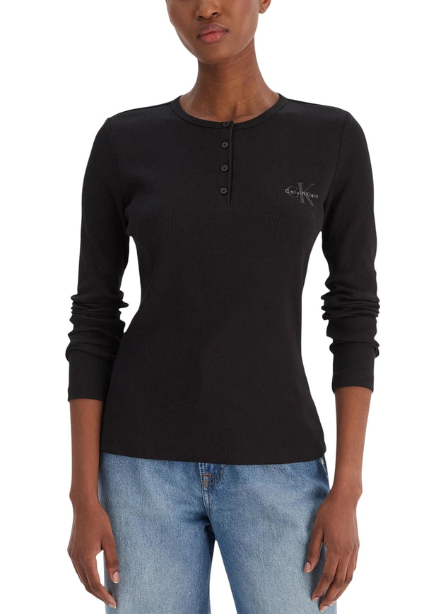 Calvin Klein Jeans Pull femme — black