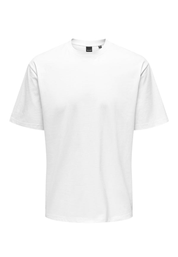 Only & Sons T-shirt homme — white