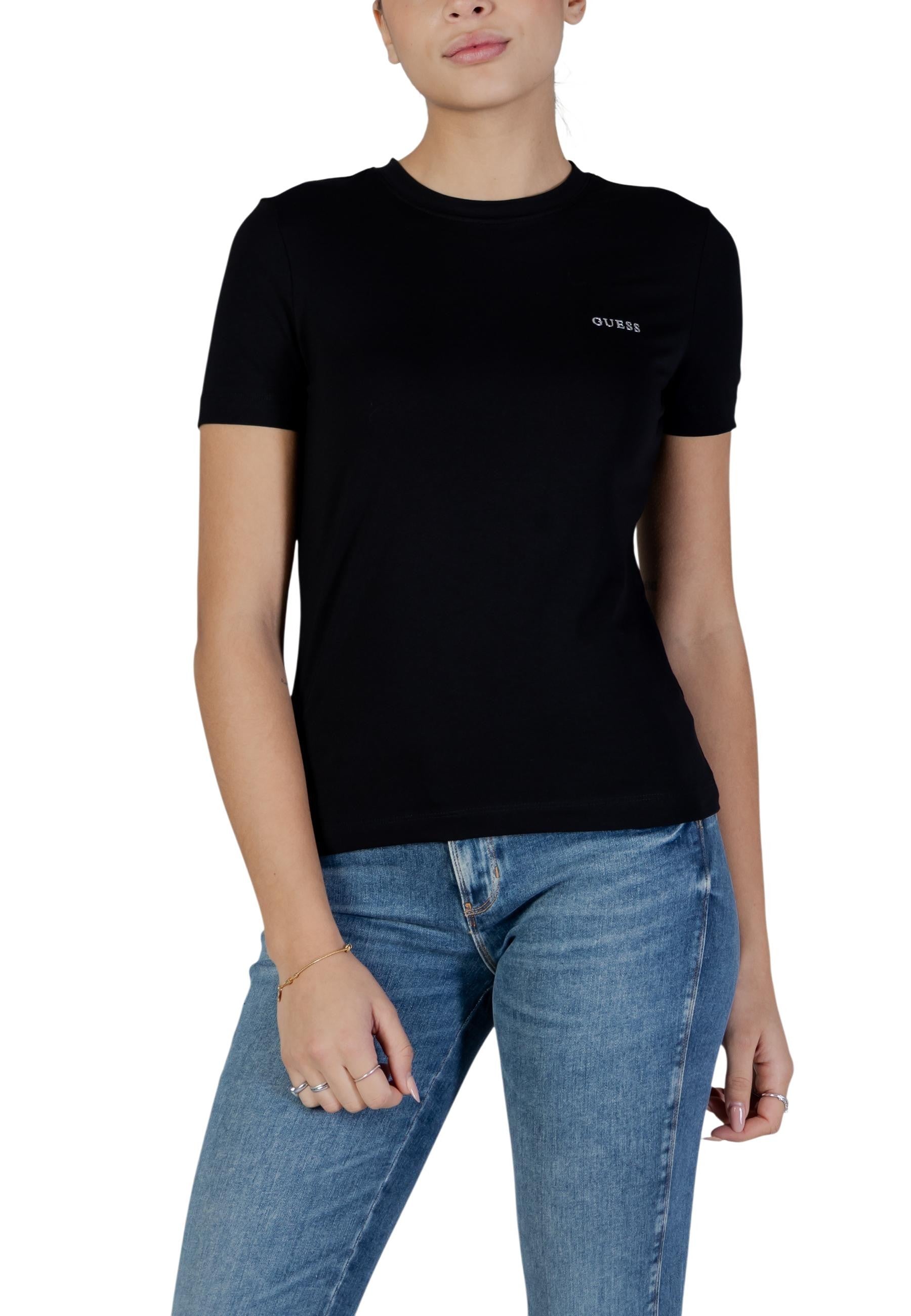 Guess Active T-shirt femme — black