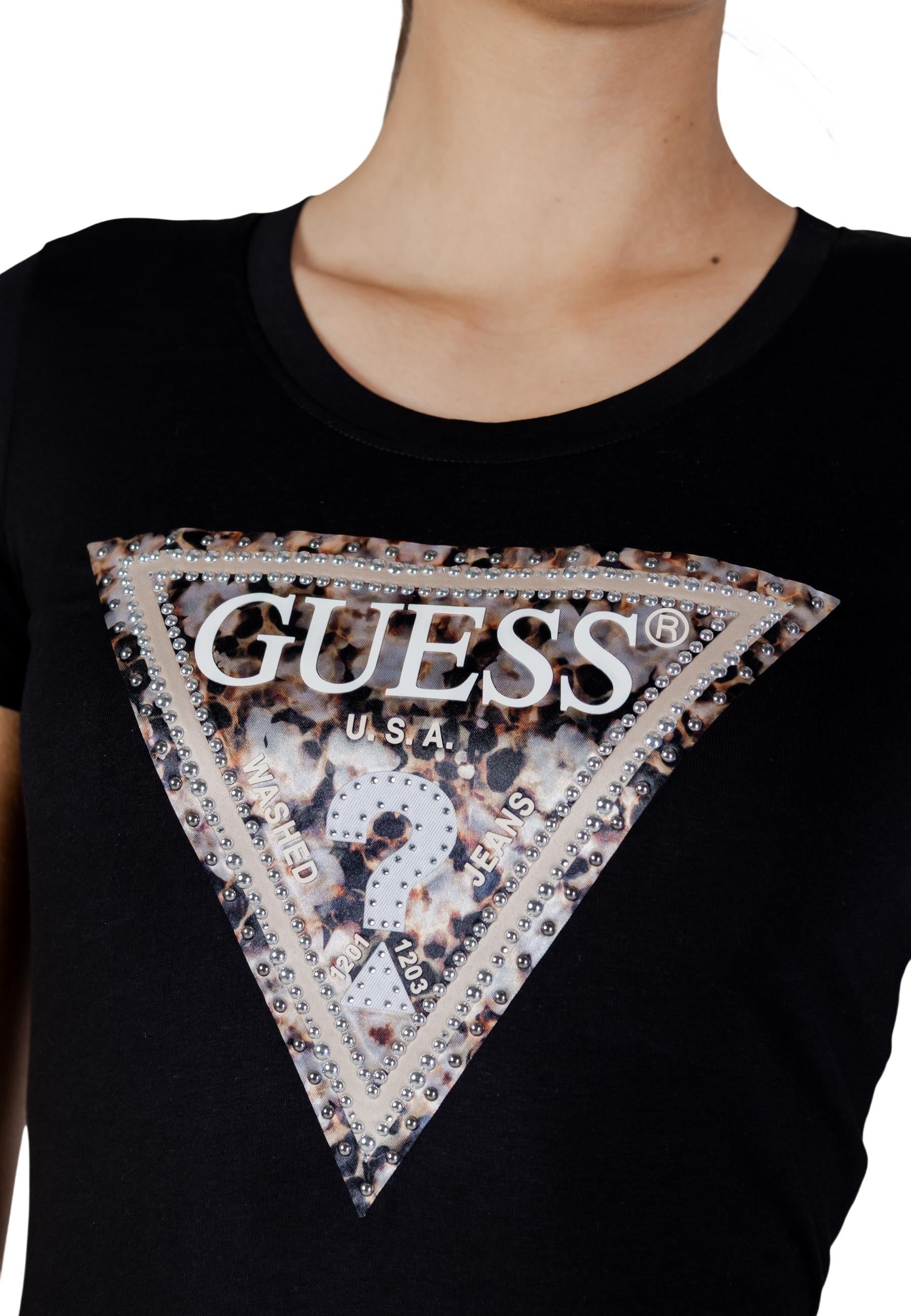 Guess T-shirt femme — black