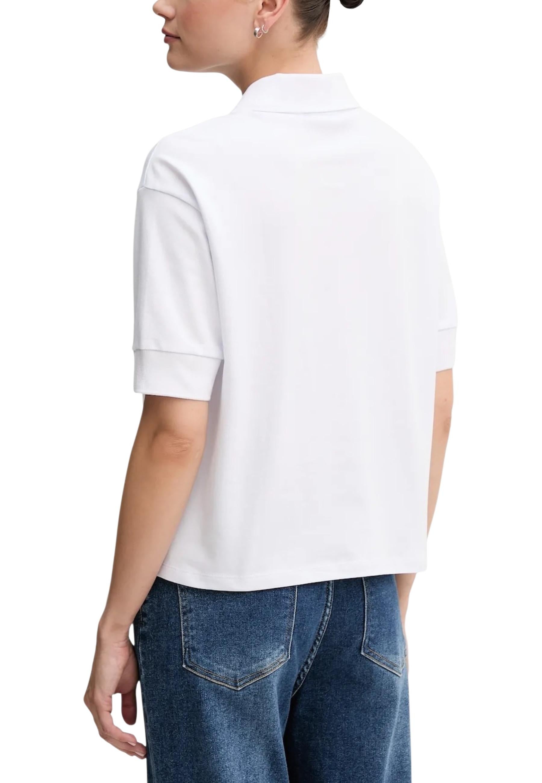 Armani Exchange Polo femme — white