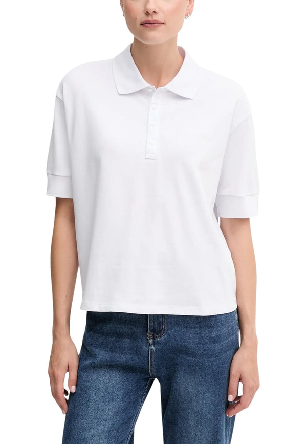 Armani Exchange Polo femme — white