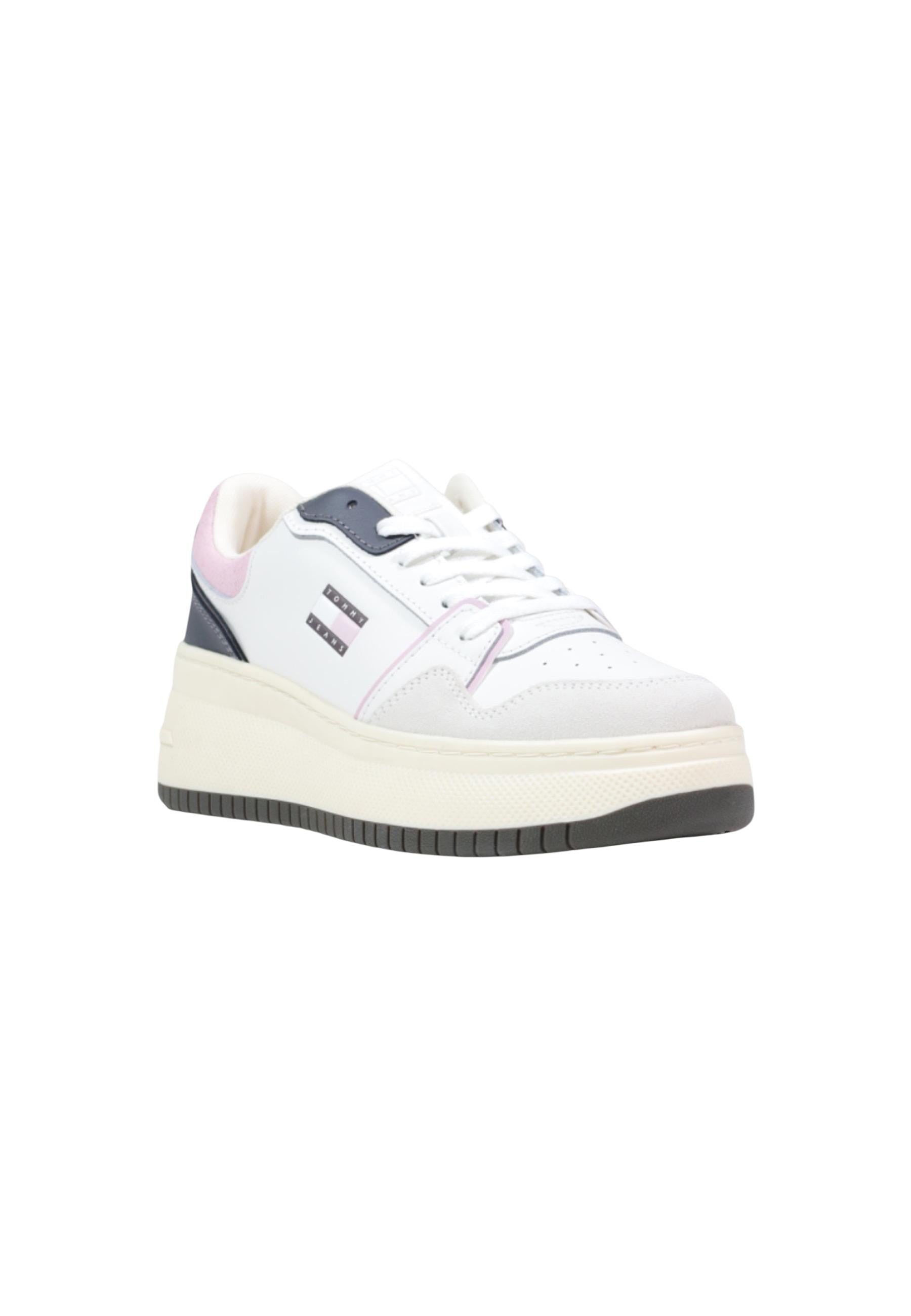 Tommy Hilfiger Jeans Baskets femme — white