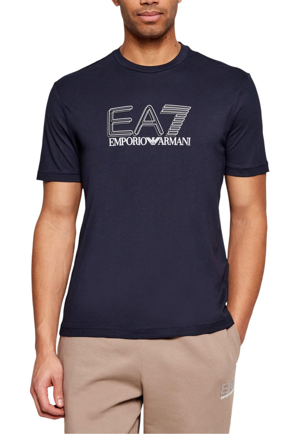 Ea7 T-shirt homme — blue