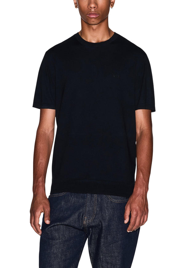 Armani Exchange T-shirt homme — black