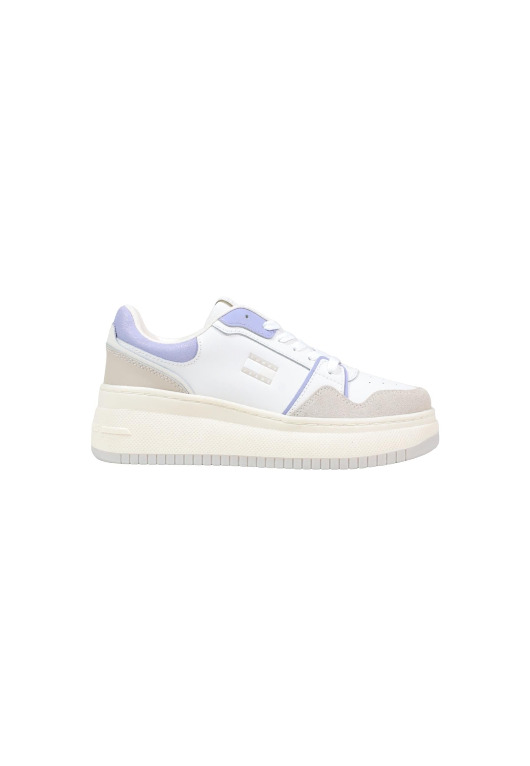 Tommy Hilfiger Jeans Baskets femme — white