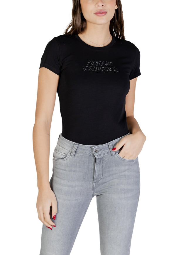 Armani Exchange T-shirt femme — black