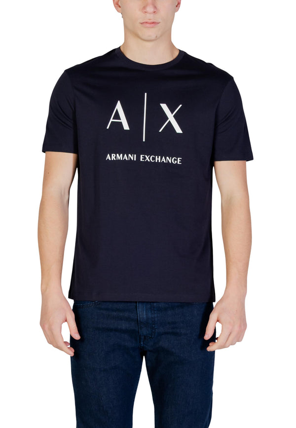 Armani Exchange T-shirt homme — blue