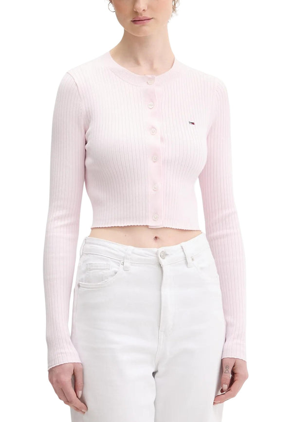 Tommy Hilfiger Jeans Jean femme Cardigans — pink