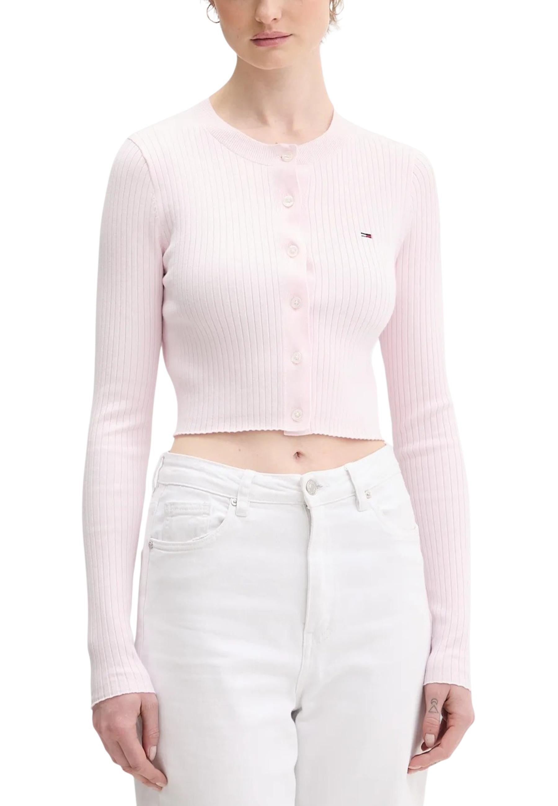 Tommy Hilfiger Jeans Jean femme Cardigans — pink
