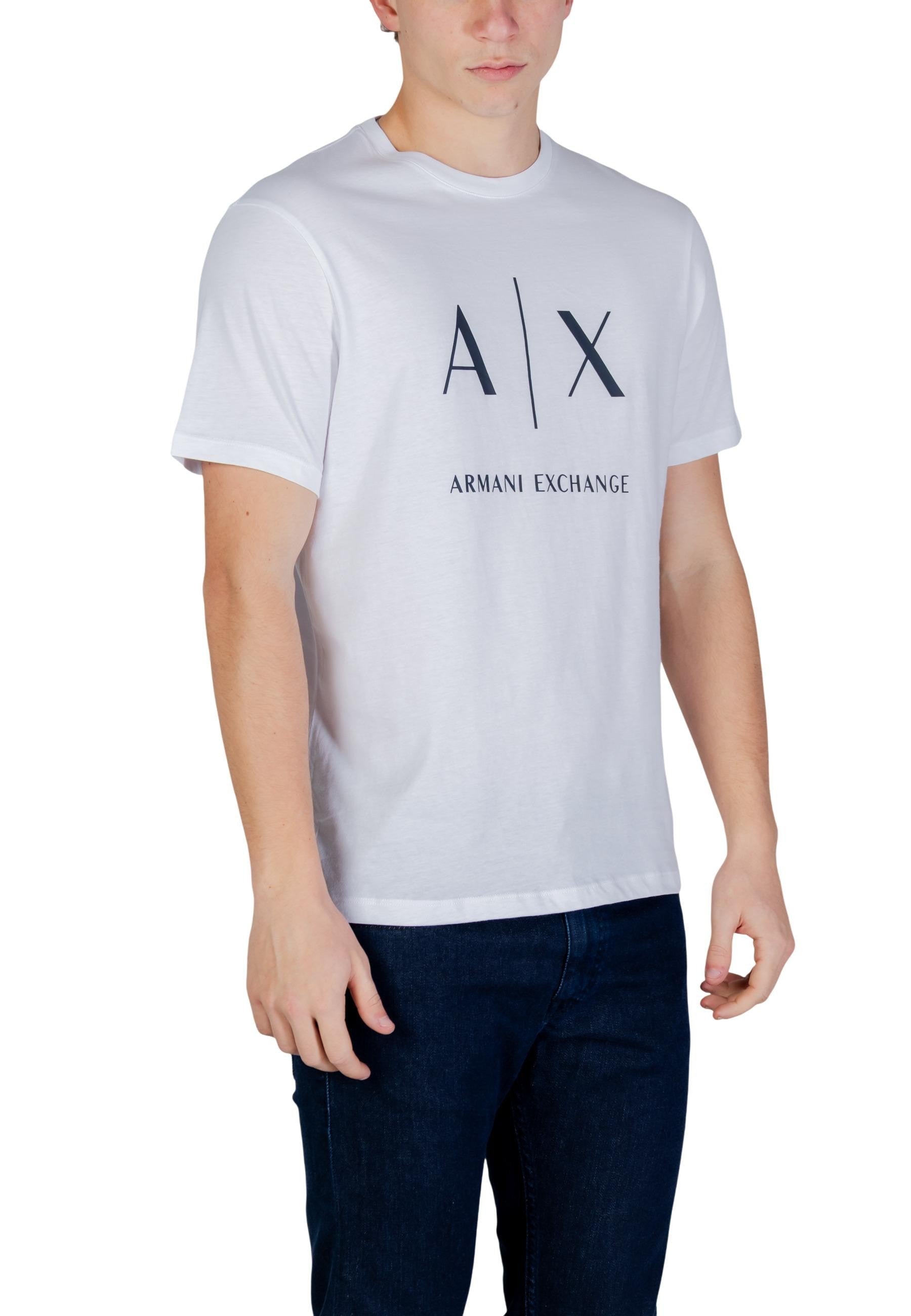 Armani Exchange T-shirt homme — white