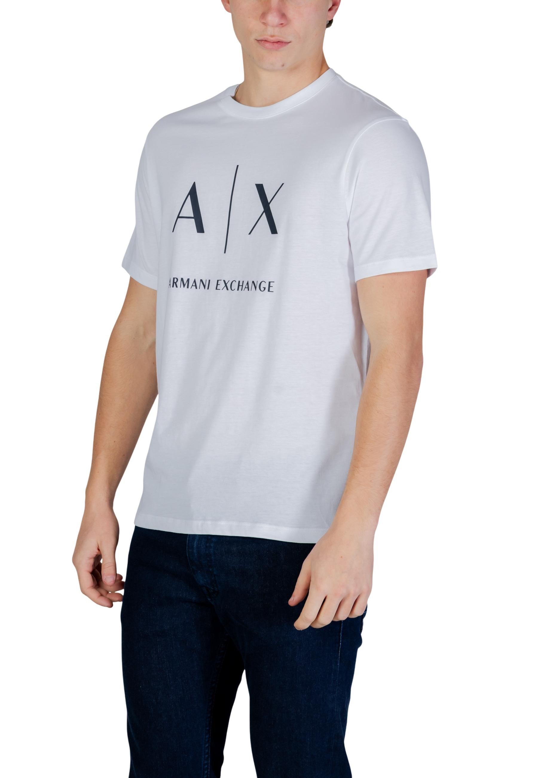 Armani Exchange T-shirt homme — white