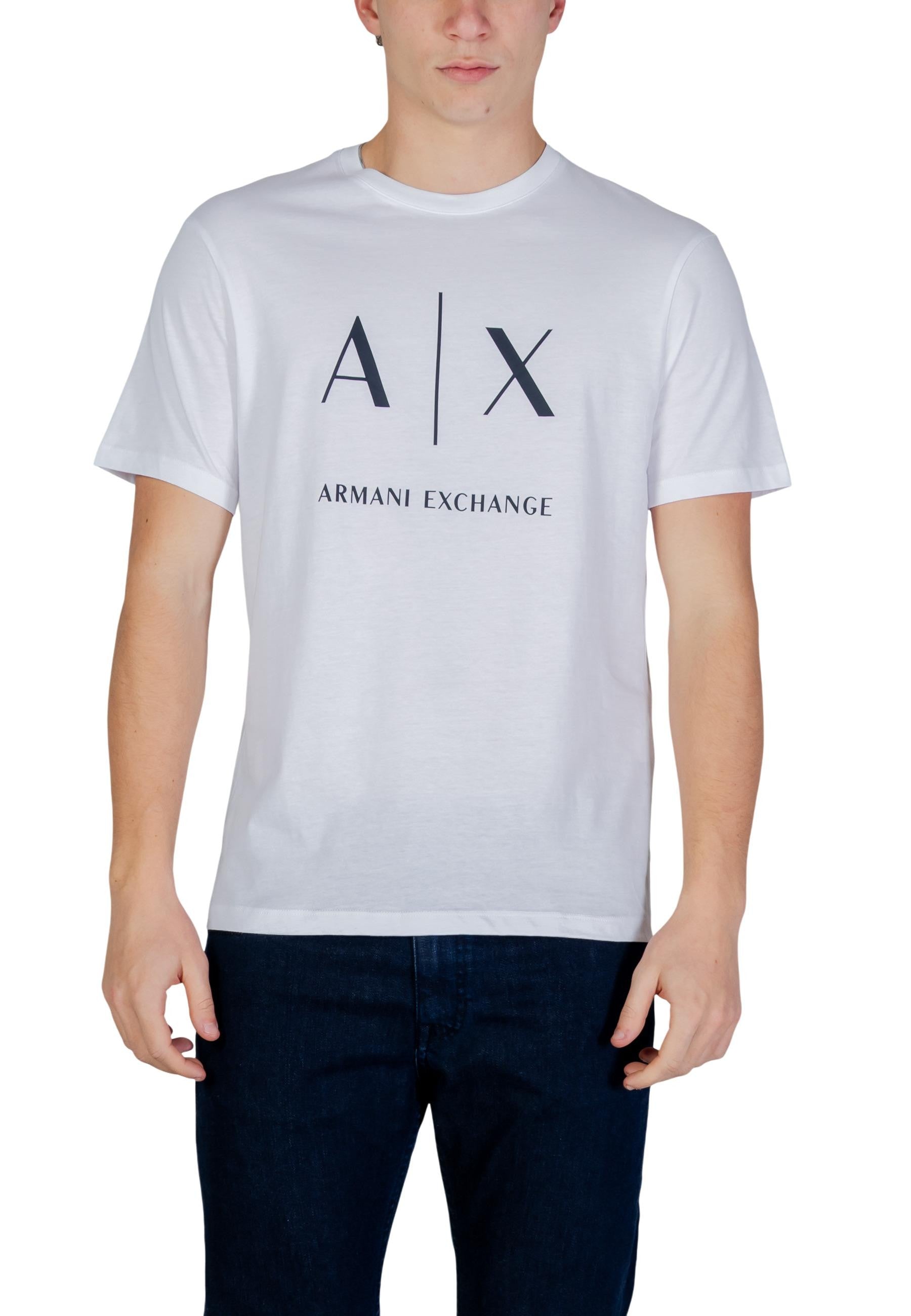 Armani Exchange T-shirt homme — white