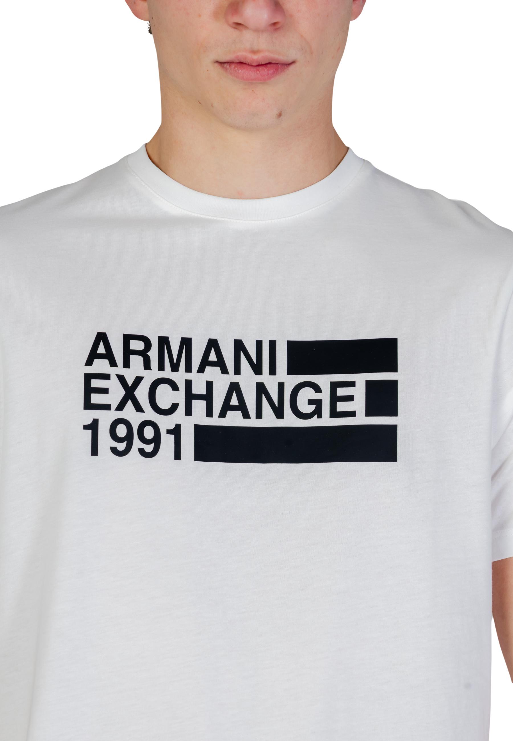 Armani Exchange T-shirt homme — white