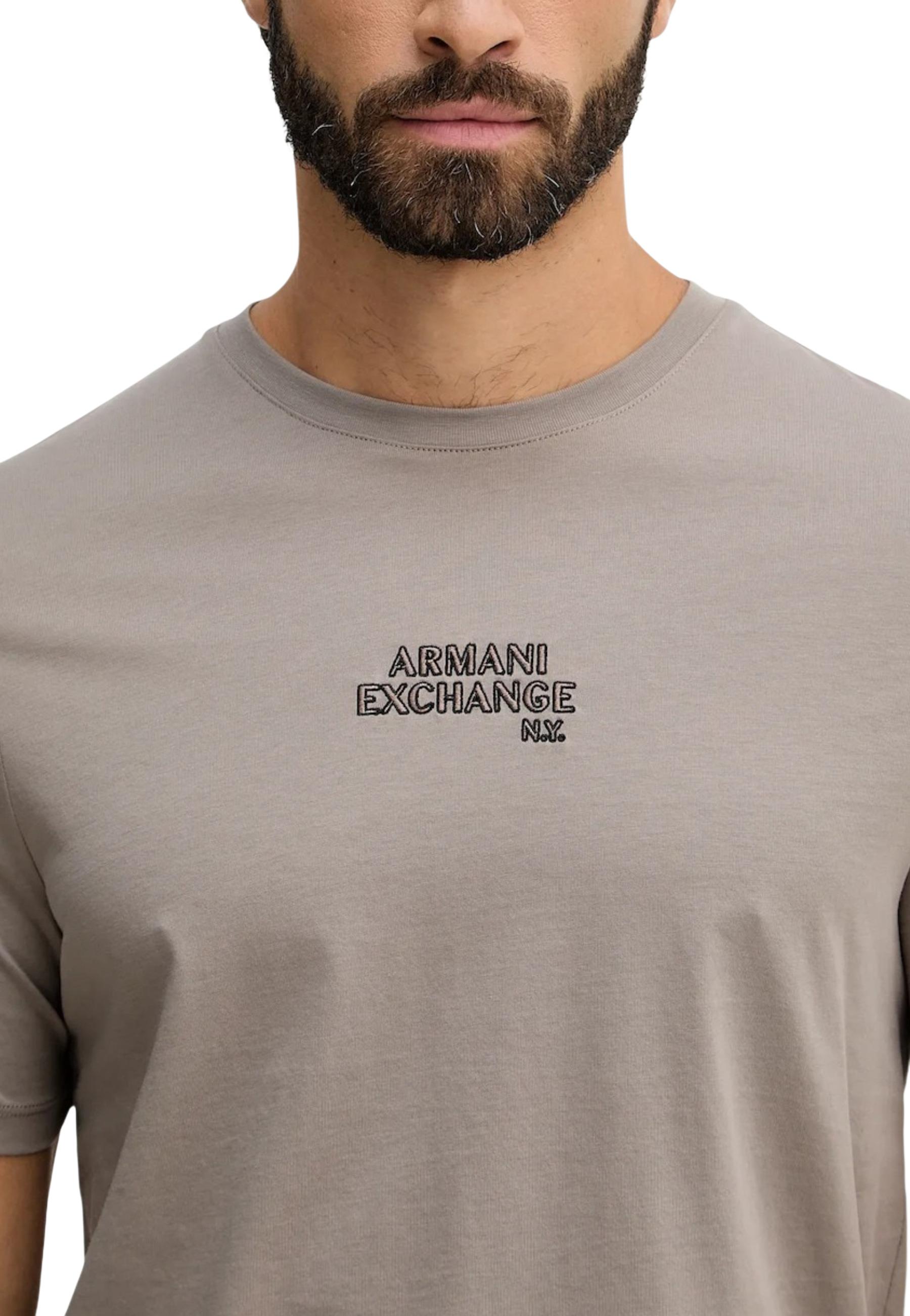 Armani Exchange T-shirt homme — grey