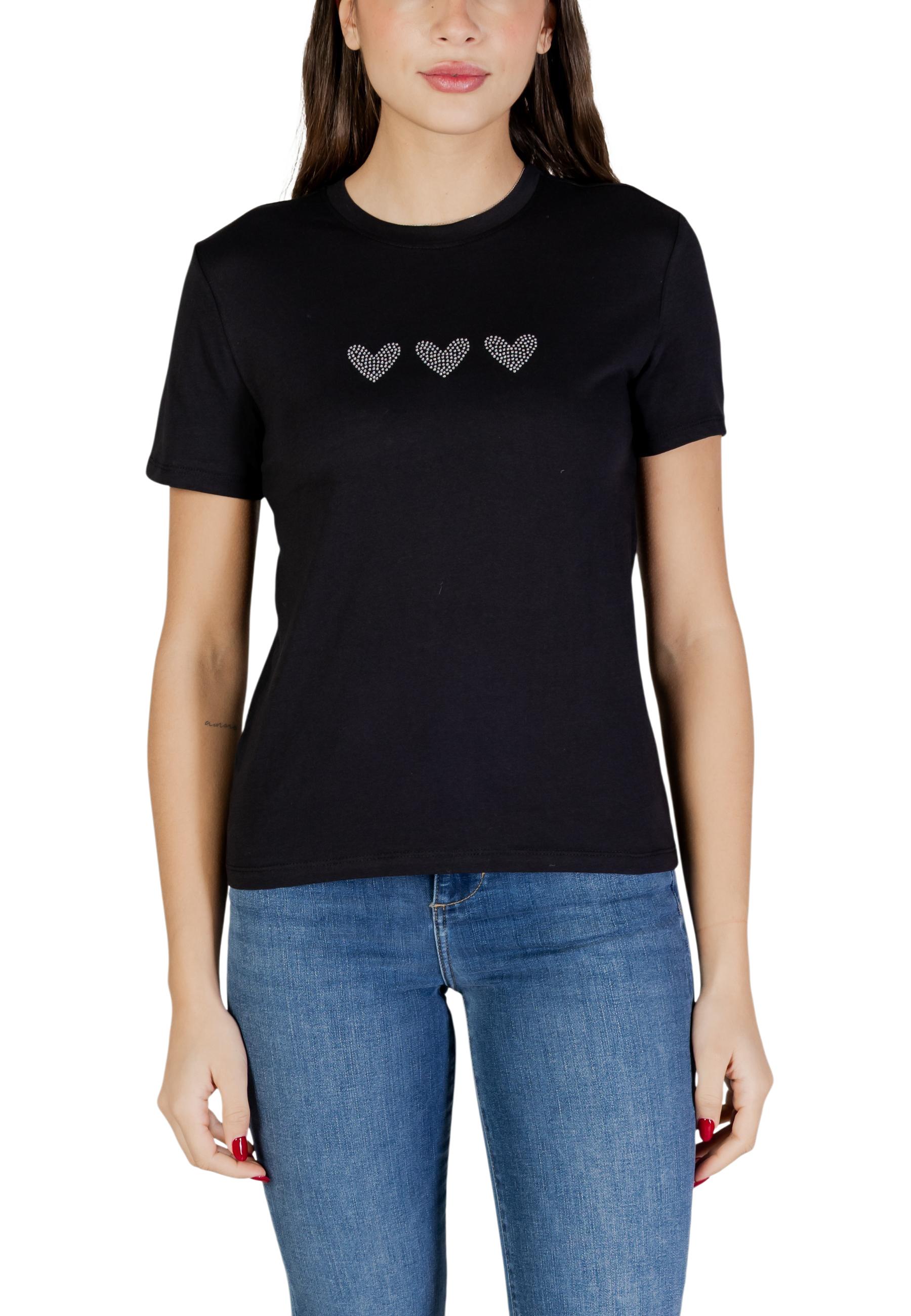 Only T-shirt femme — black