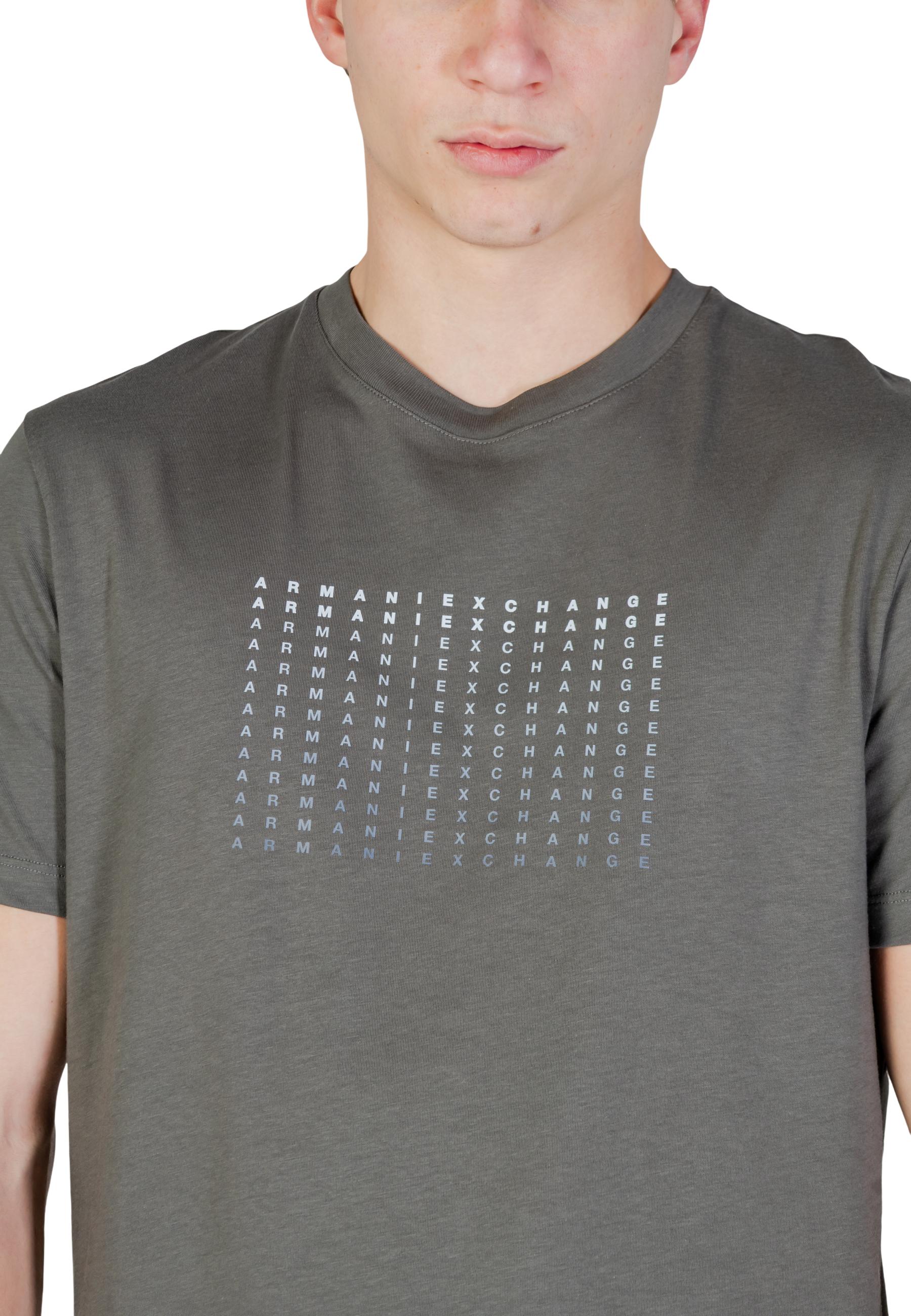 Armani Exchange T-shirt homme — green