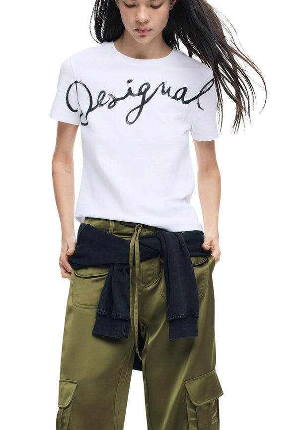 Desigual T-shirt femme — white · 506341