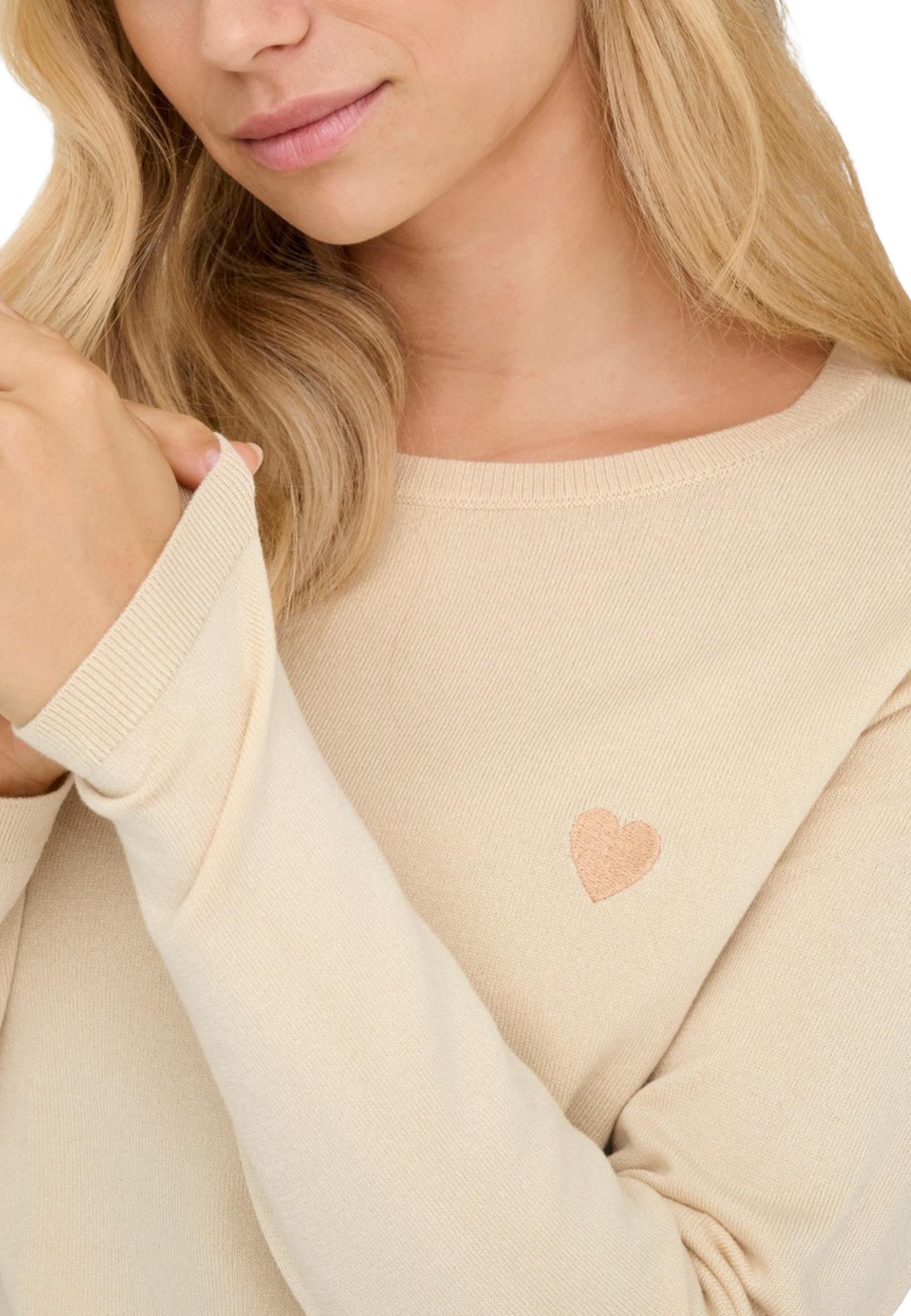 Jacqueline De Yong Pull femme — beige