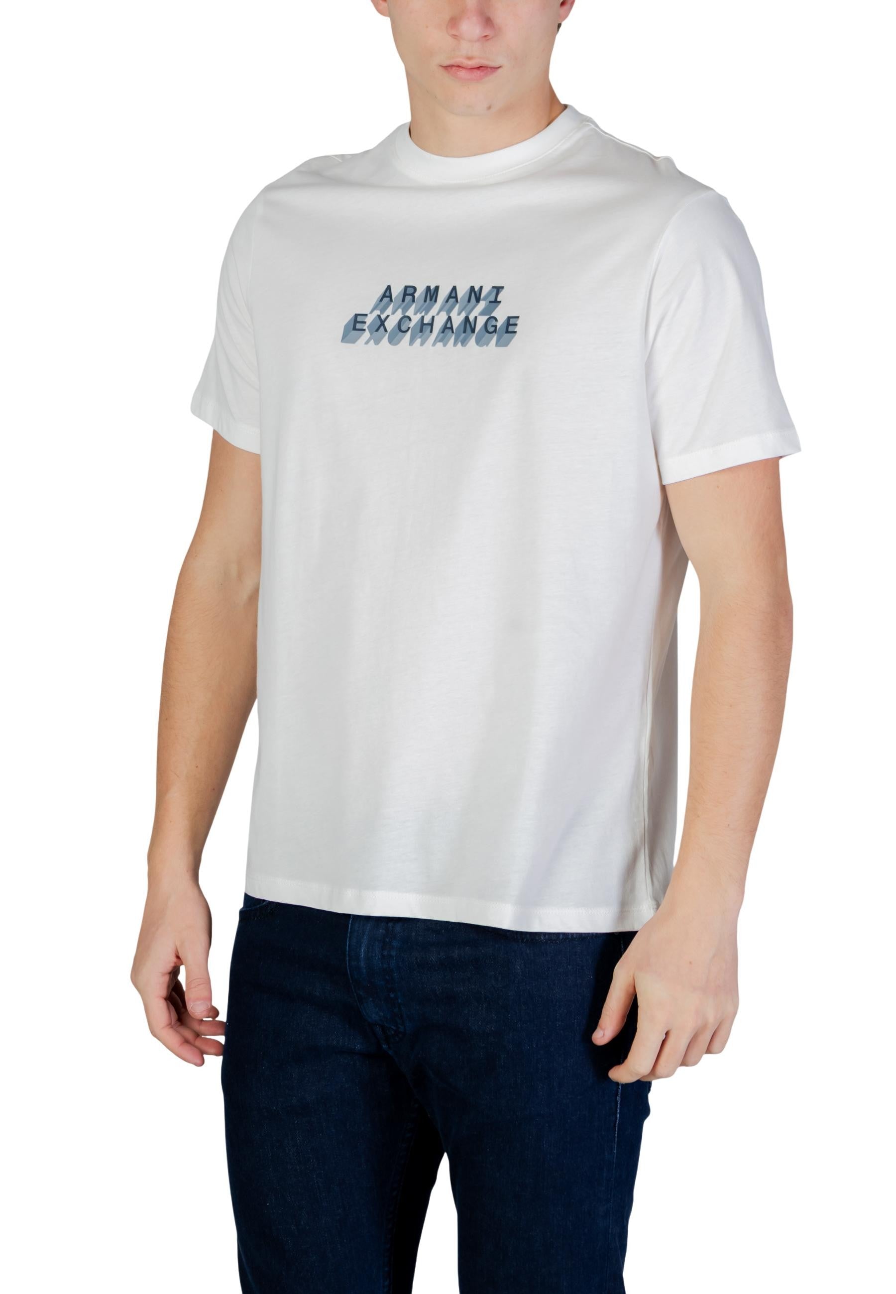 Armani Exchange T-shirt homme — white