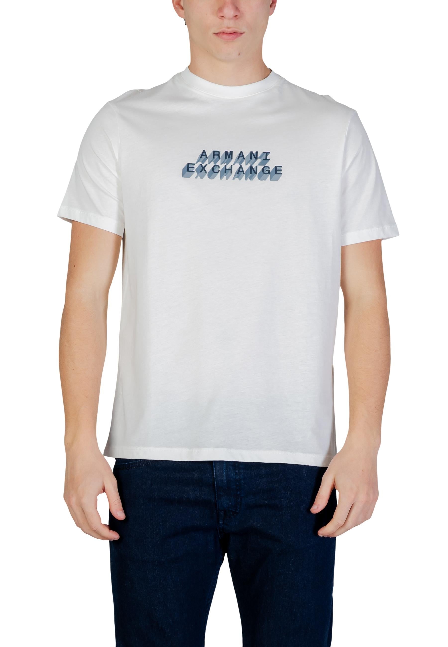 Armani Exchange T-shirt homme — white