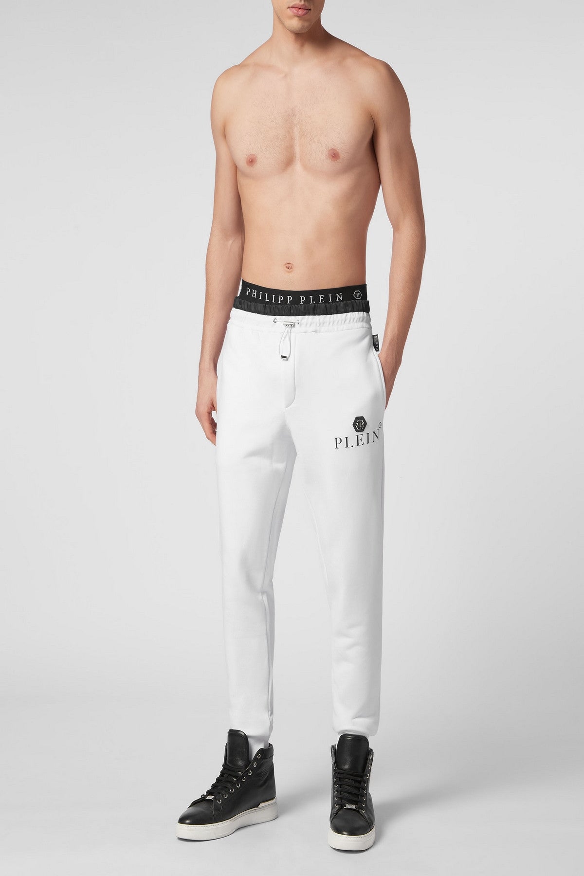 Philipp Plein Pantalon homme Pantalons — white