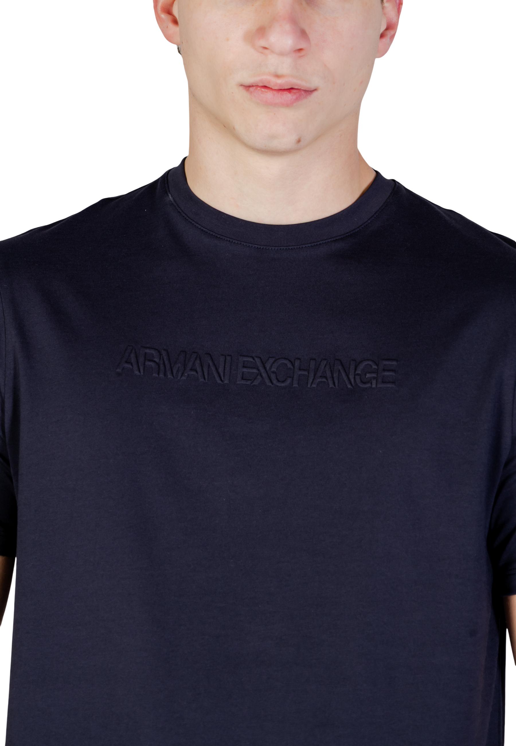 Armani Exchange T-shirt homme — blue