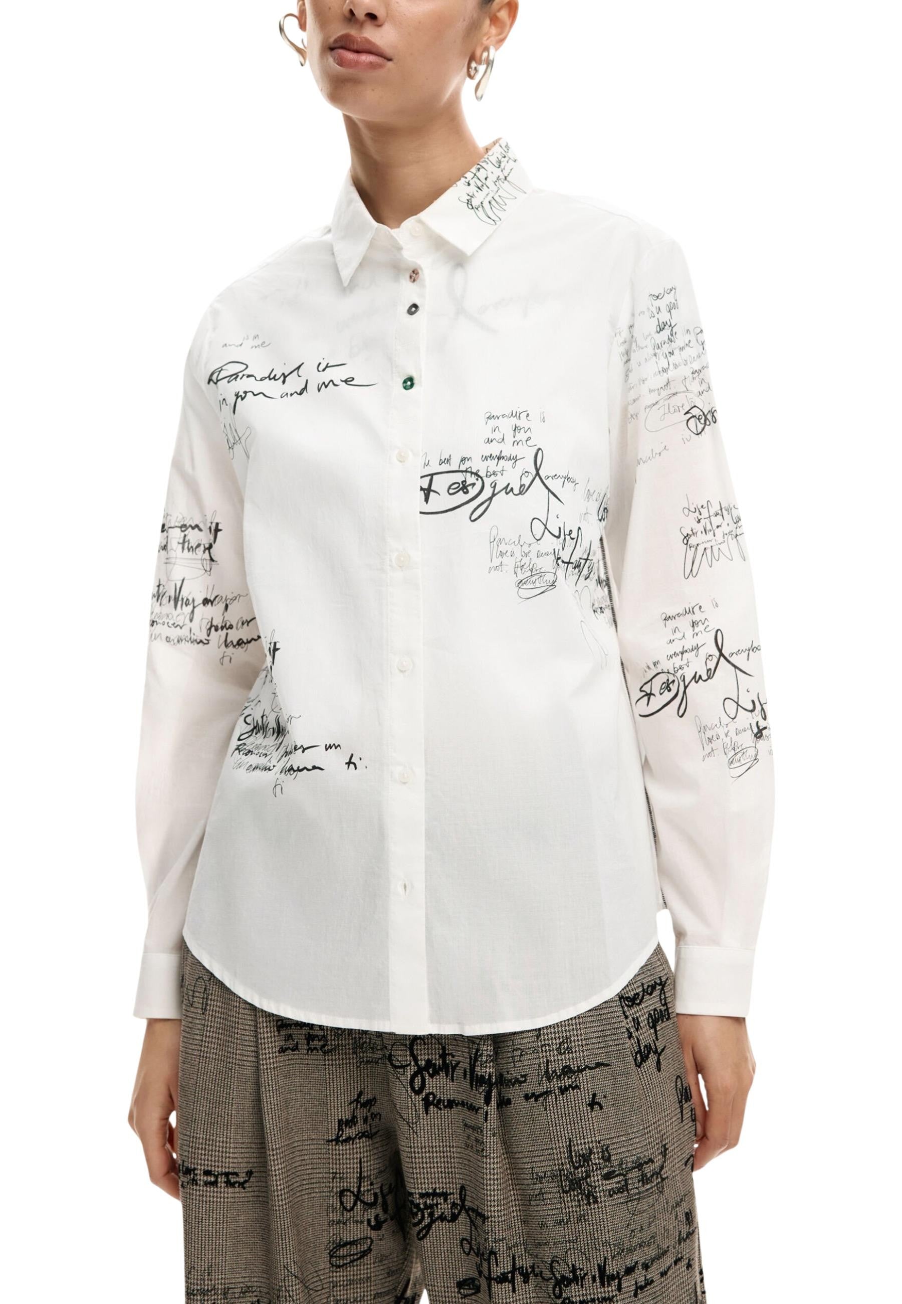 Desigual Chemise femme Chemises — white