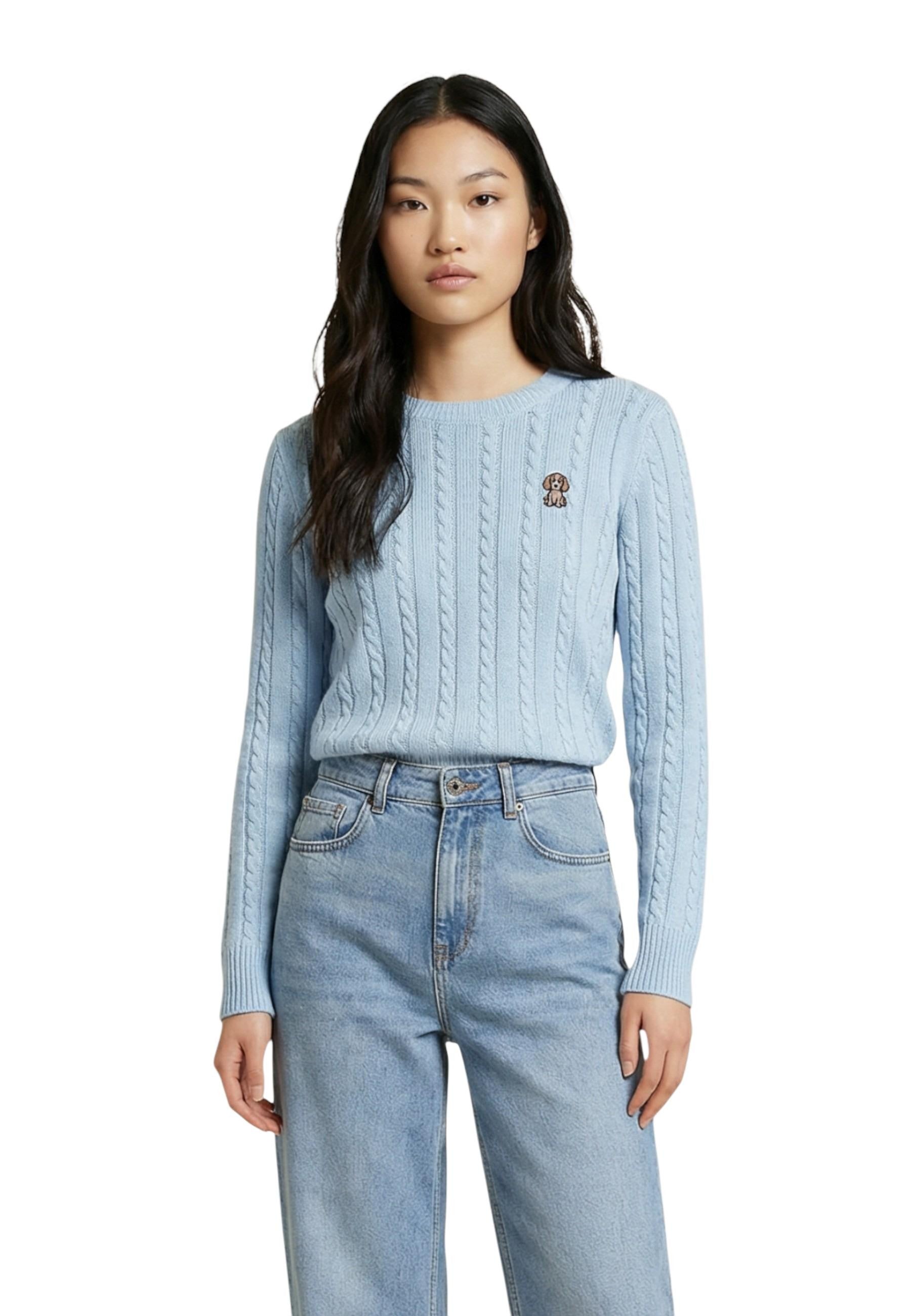 Jacqueline De Yong Pull femme — light blue